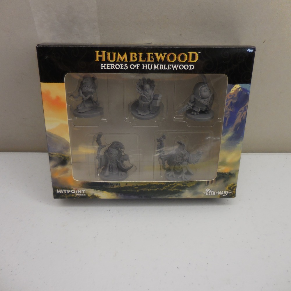 Humblewood Heroes of Humblewood 5 Miniature Set Hit Point Press HPP M001 D&D RPG